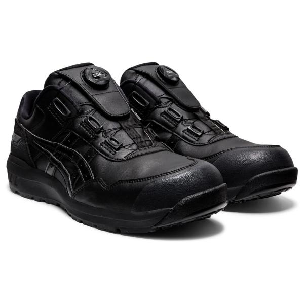 アシックス 安全靴 ウィンジョブ CP306 BOA ブラック×ブラック 26.0cm 1273A0...