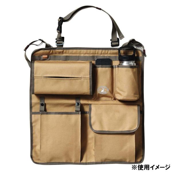 キャプテンスタッグ ビヨンドストレージ チェア&amp;シートポケット カーキ UP-1065