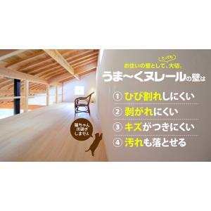 漆喰うま〜くヌレール 18kg 白色 日本プラ...の詳細画像4
