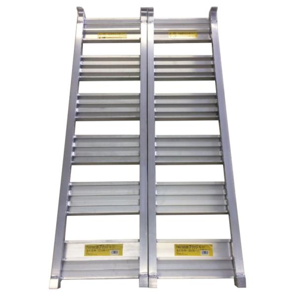 「法人限定」シンセイ アルミブリッジ 120-30-1.0t (2本1セット) 「メーカー直送・代引...