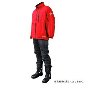 ミドリ安全 雨衣 レインベルデN ゴアテックス 高視認仕様 下衣 蛍光