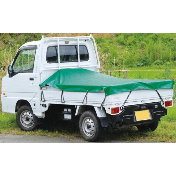 「法人限定」シンセイ トラックシート 1号 軽トラック用 約1900×2100mm 「メーカー直送・...