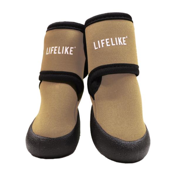 ライフライク ダブルストラップシューズ ベージュ S 125R05