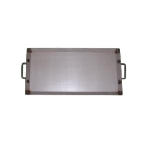 バーベキュー用鉄板 440mm×580mm×27mm サイズM : プロヤマ - 通販
