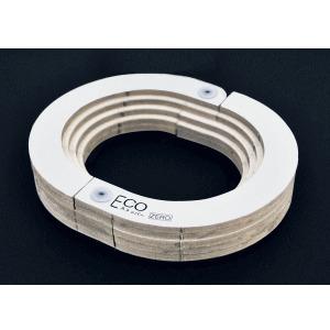 ティーエフサービス キャスター用紙製ストッパー エコストッパーゼロ 2個入 白 ESZ-50