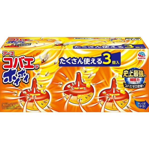 アース製薬 コバエがホイホイ 3個パック