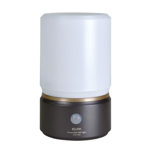 朝日電器 エルパ もてなしライト 丸型大 HLH-1202 DB