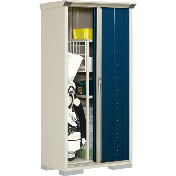 タクボ 小型物置 グランプレステージジャンプ GP-95ATDB ディープブルー たて置きタイプ 「...