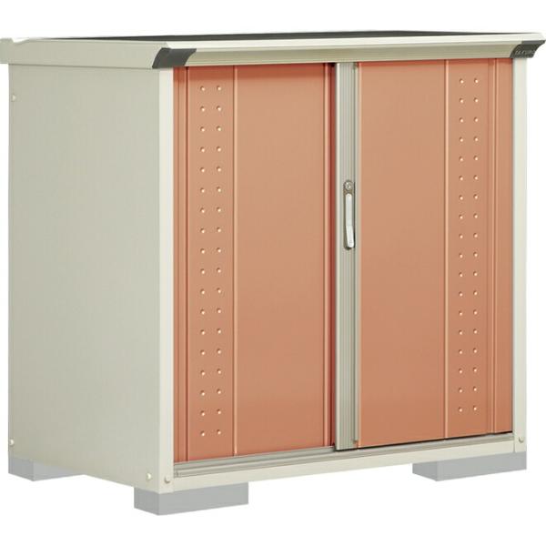 タクボ 小型物置 グランプレステージジャンプ GP-117DTTR トロピカルオレンジ たて置きタイ...