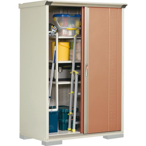 タクボ 小型物置 グランプレステージジャンプ GP-137ATTR トロピカルオレンジ たて置きタイ...