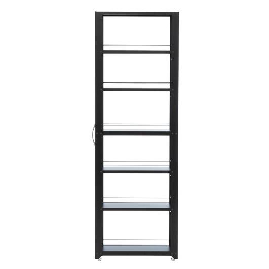 田窪工業所 タクボ トールワゴンハイタイプ 幅15cm ブラック NWH-150K 「メーカー直送・...