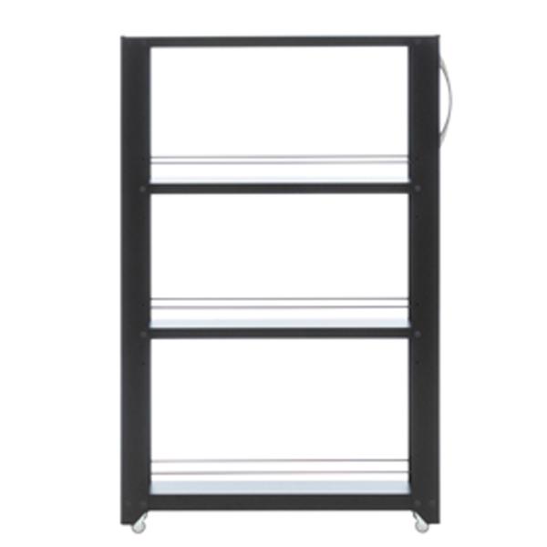 田窪工業所 タクボ トールワゴンロータイプ 幅10cm ブラック NWL-100K 「メーカー直送・...