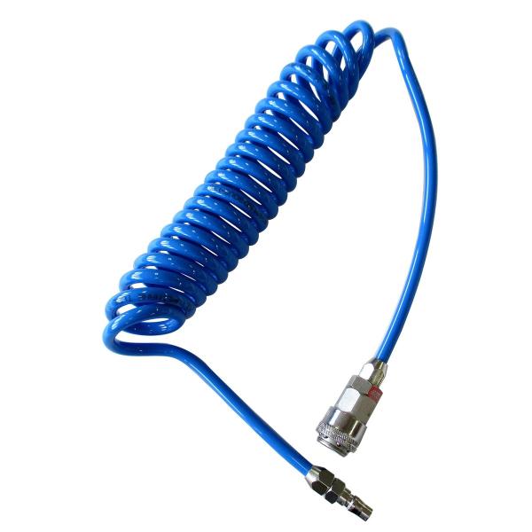 コイルエアーホース ワンタッチカプラ付 5ｍ 内径5mm×外径8mm GT5080-5 アークランズ