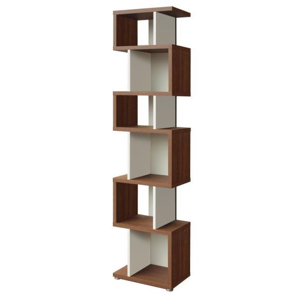 大洋 リエール デザインシェルフ W44×H177 LI 1845R WB&amp;WH 「メーカー直送・代...