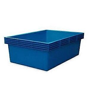 20/10/2廃番　「メーカー直送 代引不可」伸和 ブル・コンテナジャンボ角 B-ブルー800L