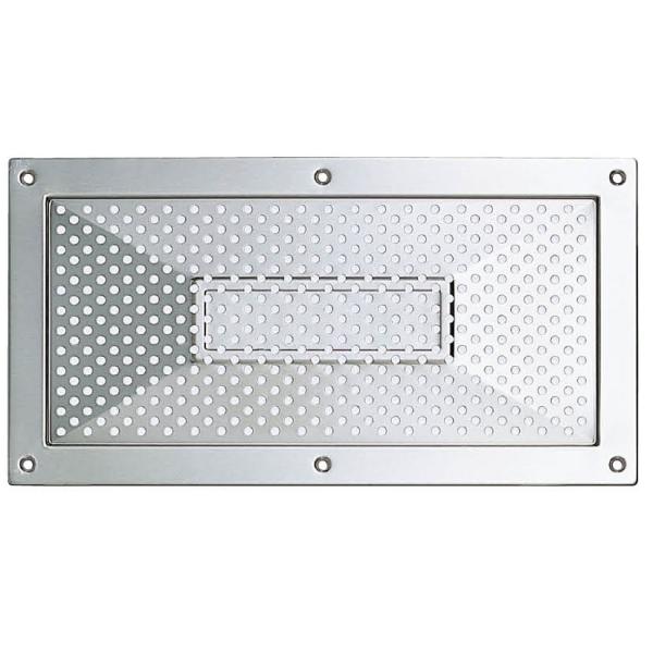 宇佐美工業 軒天換気孔 匠 シルバー 大 175×370mm UK-N2040-S