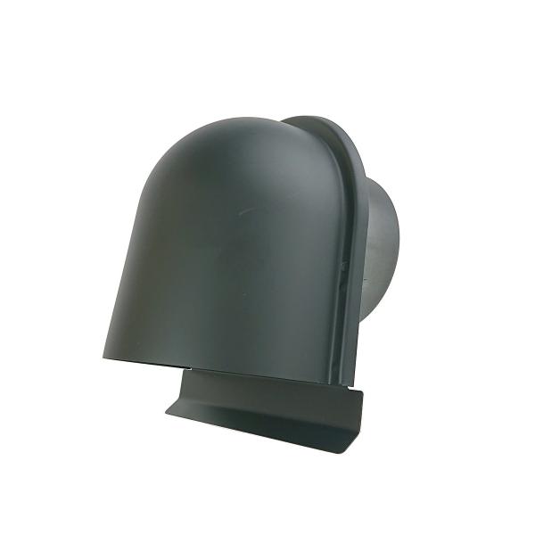 UK 宇佐美工業 ステンレス製 U型フード付ガラリ ブラック UGEN100S-BK