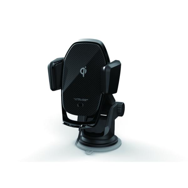 カシムラ ワイヤレス充電器 自動開閉ホルダー 吸盤式 KW-19