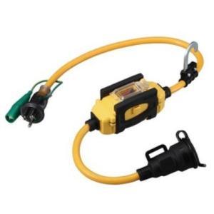 HATAYA（ハタヤ） BFX-013KC2 屋外用 漏電遮断器付延長コード 0.7m 過
