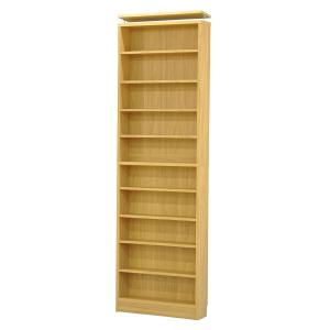 エイアイテック(AITECH) 書棚 ナチュラル 70x18x228.7~245cm CMR-701