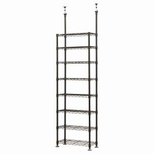 【2セット】メタルラック 幅55cm 突っ張りラック 5段 　アイリスオーヤマ スチールラック ミニ 幅55cm メタルラック 突っ張りラック 5段 MTO