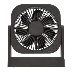 24/11/28廃番　トップランド 卓上扇風機 どこでもFANTASTIC コンパクトタイプ ブラウン SF-DF18-BR