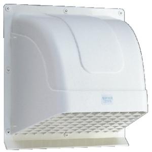 高須産業 25cm換気扇用ウェザーカバー 格子付 白 ホワイト WK-25W