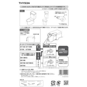 TOTO トイレ補修パーツ ボールタップ TH...の詳細画像1