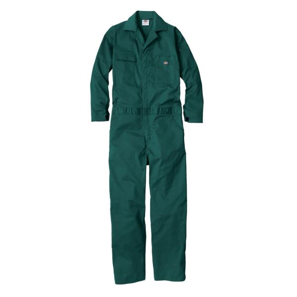 ディッキーズ Dickies T/Cストレッチ ツナギ グリーン M D-676