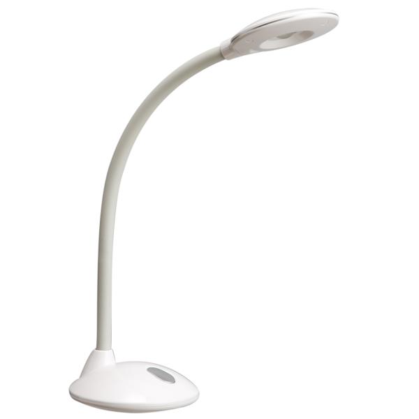 ジェントス LEDデスクライト ルミリオンR256 ホワイト DK-R256WH