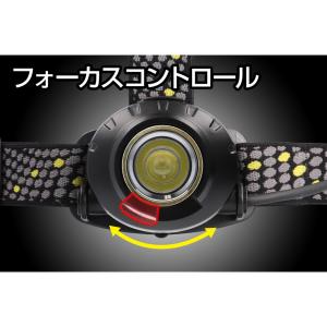 ジェントス LEDヘッドライト ヘッドウォーズ...の詳細画像2