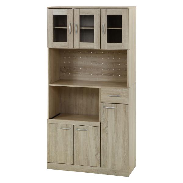 欠品 次回3月下旬予定  不二貿易 ハイキッチンボード 180×90 ホワイトオーク FBC557-...