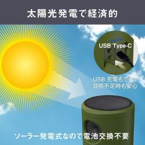 ムサシ ソーラー猫しっし REP-610の詳細画像3