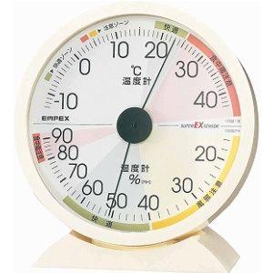 エンペックス気象計 温湿度計 エンペックス アナログ 温度湿度計 EX