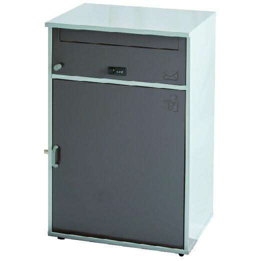 KGY 宅配ボックス リシム ワイド ブラウン THB-276BR 郵便ポスト付 「メーカー直送・代...