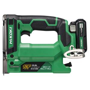 ハイコーキ HiKOKI 10.8Vコードレスタッカ バッテリー/充電器付 N1210DA(LS)