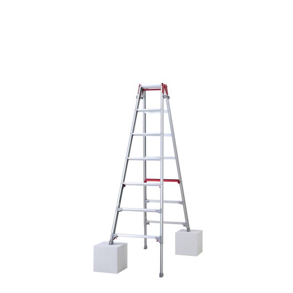 「法人限定」長谷川工業 はしご兼用脚立 RYR シャガマン RYR-21a 「メーカー直送・代引不可...