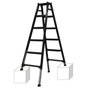 ALINCO（アルインコ） 幅広はしご兼用脚立 180cm MR180W 「メーカー