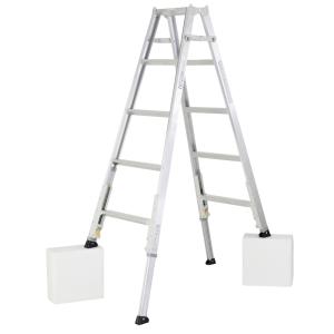 ALINCO（アルインコ） 上部操作型 伸縮脚付きはしご兼用脚立 GUD-180X 