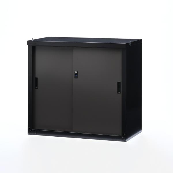 グリーンライフ 家庭用収納庫83 ブラック/アッシュグレー HS-83(BK/AGY) 「メーカー直...