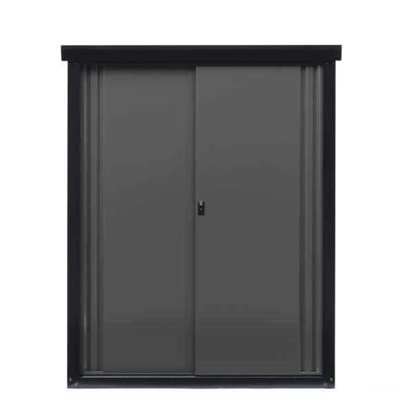 グリーンライフ ファミリー物置 ダシーレ SRM-1215(BK/AGY) 「メーカー直送・代引不可...