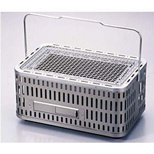 GREEN LIFE（グリーンライフ） 団・炭 (角型卓上シチリン) [七輪