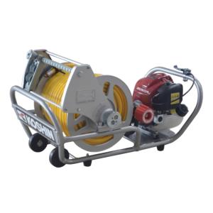 セフティ3 動噴ホース 8.5mm×50m ホースリールセット 動力噴霧器 動力