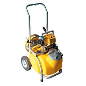 工進 動噴 動力噴霧機 タンクキャリー付き 25L Φ8.5mm×50m 100V