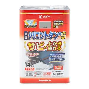 カンペハピオ 油性シリコントタン用S 14kg ぎん色｜Arclands Online ヤフー店