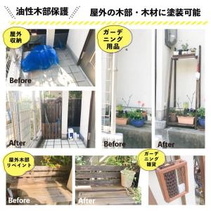 カンペハピオ 油性木部保護塗料 3.2L チークの詳細画像4