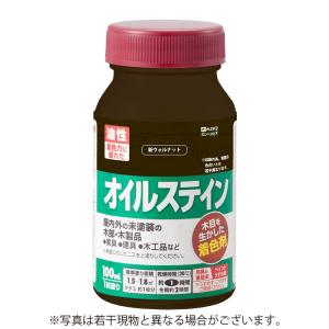 カンペハピオ　オイルステインA　「100ml」　[新ウォルナット]｜lamd