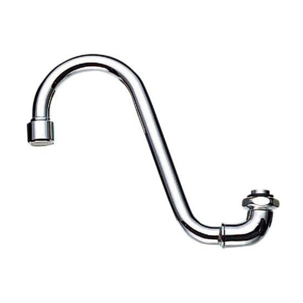 サンエイ SANEI 泡沫上向自在パイプ 水栓パイプ PA16JH-60X-16