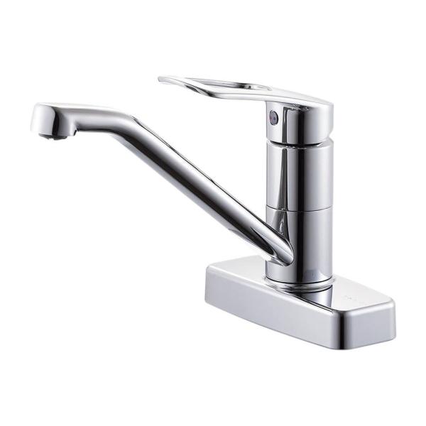 サンエイ SANEI シングル台付き混合栓 寒冷地用 K77CEK-13