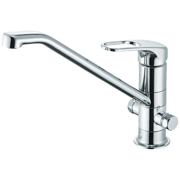 メーカー欠品中 次回4月下旬入荷予定です　サンエイ SANEI シングルワンホール分岐混合栓 K87...